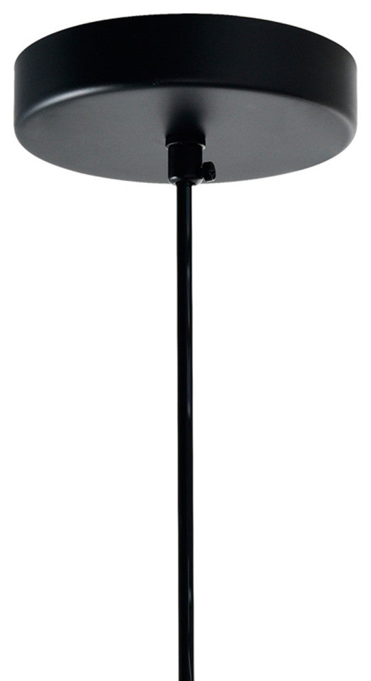 Glass 1 Light Down Mini Pendant With Clear Finish