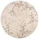 Surya Athena ATH-5008 Transitional Area Rug, Taupe, 4' Round