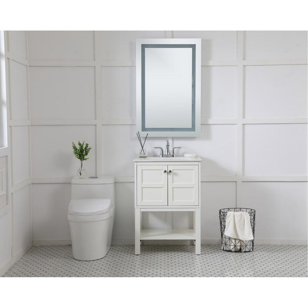 Elegant MRE12436 Helios 24"x36" Hardwired LED Mirror