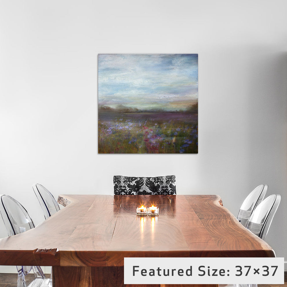 "Meadow" Wrapped Canvas Art Print, 12x12x1.5