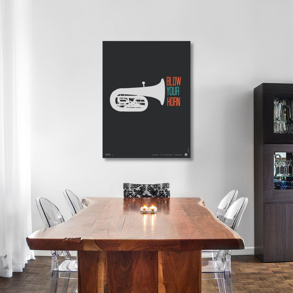 "Blow Your Horn" Poster Fine Art Print