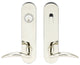 Air-Stream Lever, Tubular Entry Single Cylinder, RH, Polished Stainless Steel