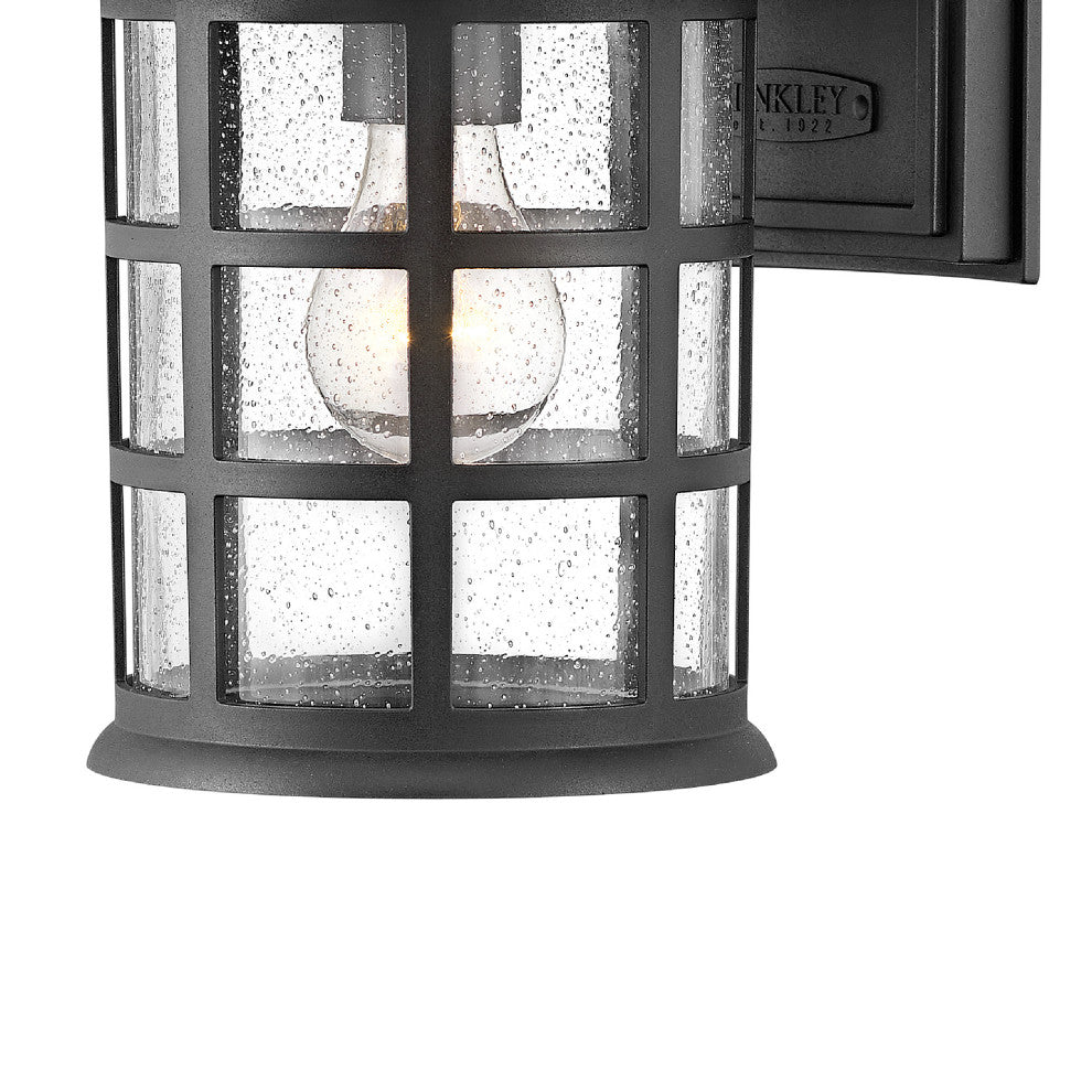 Hinkley Freeport Coastal Elements Small Wall Mount Lantern, Textured Black