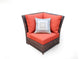 Huntington Corner Chair in Husk Texture Mist