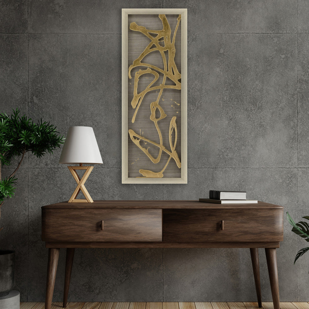 Metallic Dream III Framed Art