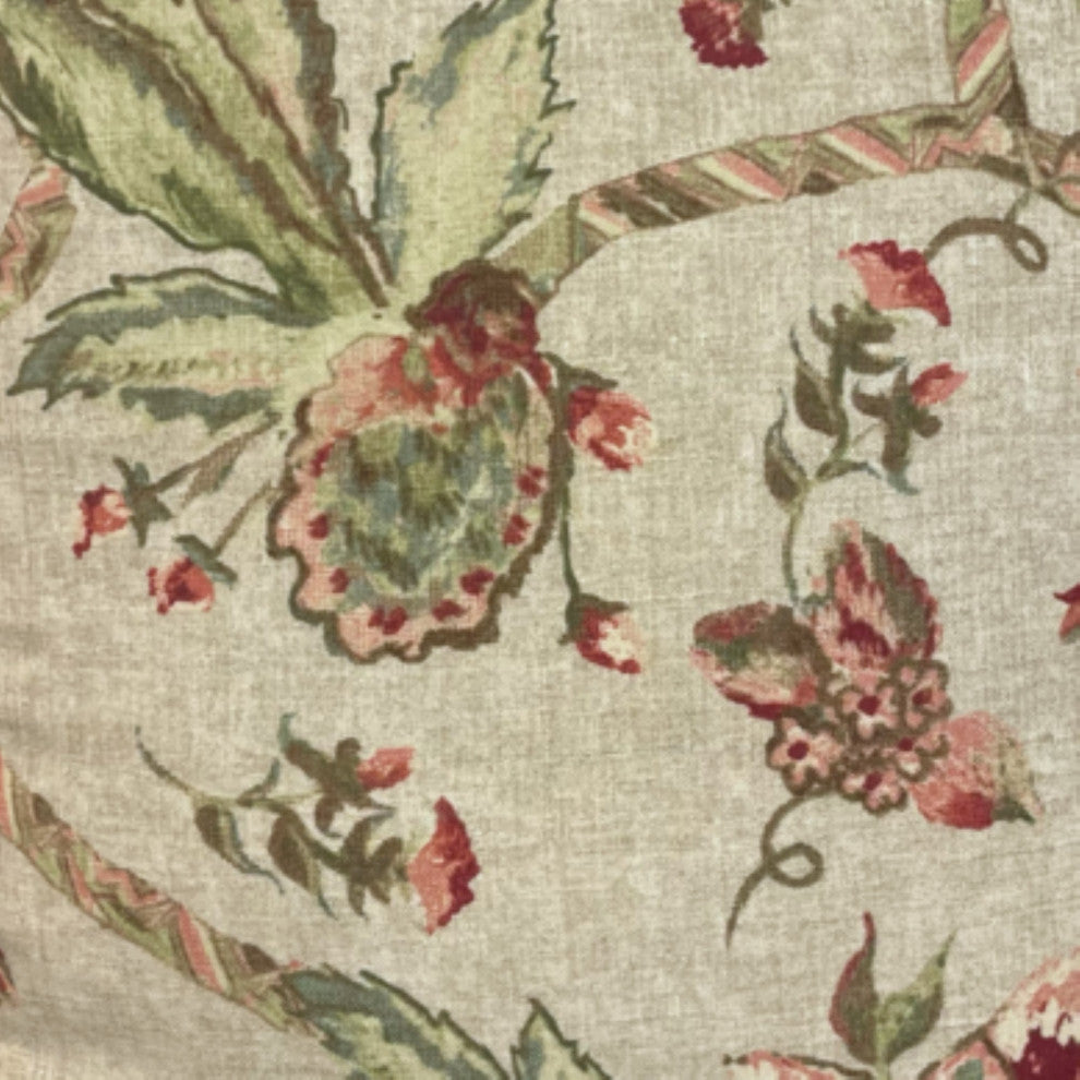 Garden Secrets Multicolor Luxury Throw Pillow, 12"x20"