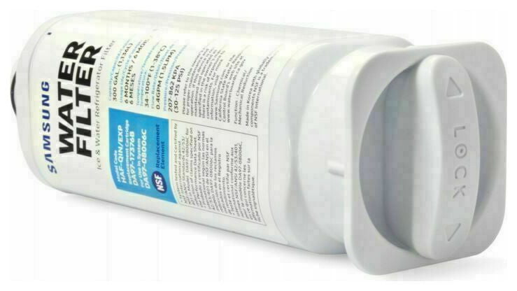 2 Pack Fit for Samsung DA97-17376B HAF-QIN Refrigerator Water Filter DA97-08006C