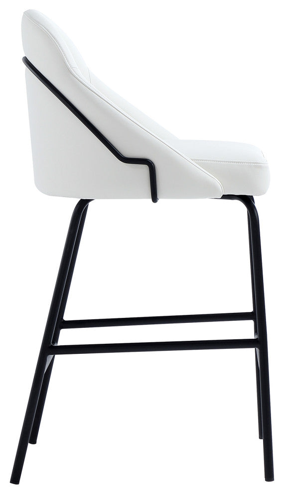 Manhattan Comfort Gracie Counter Stool, Set of 3