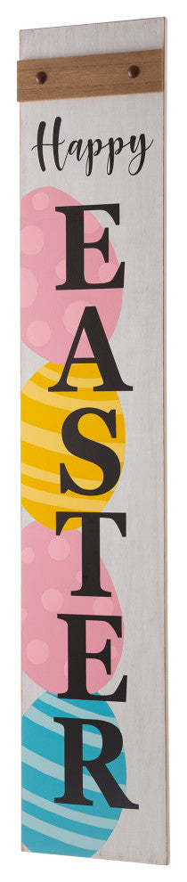 42"H Wooden "HAPPY EASTER" Porch Sign