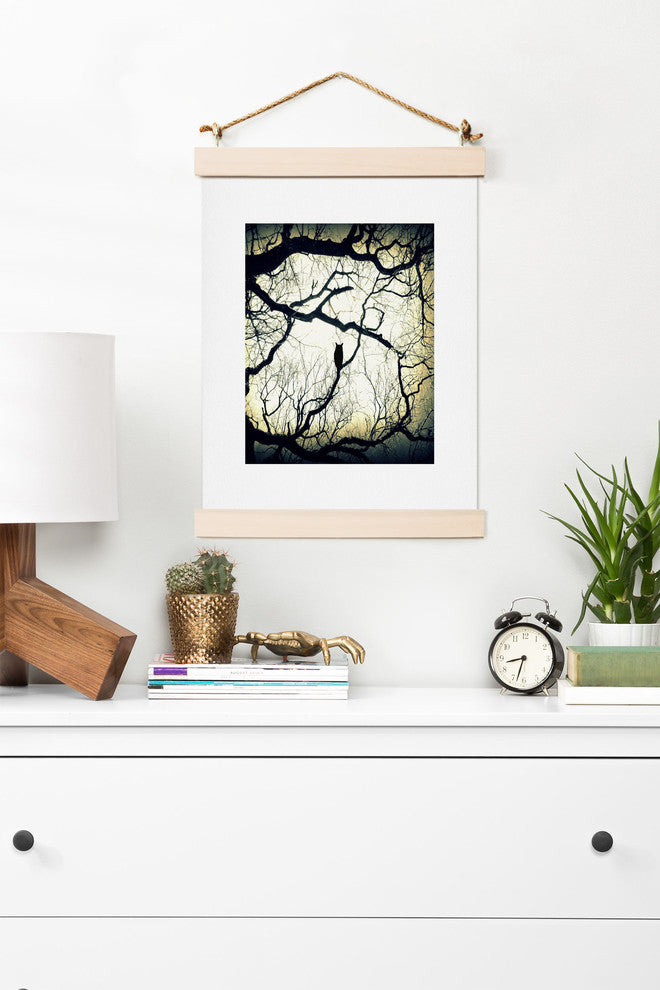 Deny Designs Shannon Clark Mysterious Woods Art Print