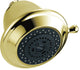 Delta Showering Components 3-Setting Shower Head, Polished Brass, RP43381PB