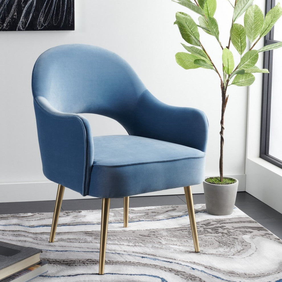 Safavieh Dublyn Accent Chair, Light Blue