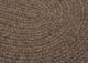 Colonial Mills Bristol WL35 Bark Traditional Area Rug, Round 4'x4'