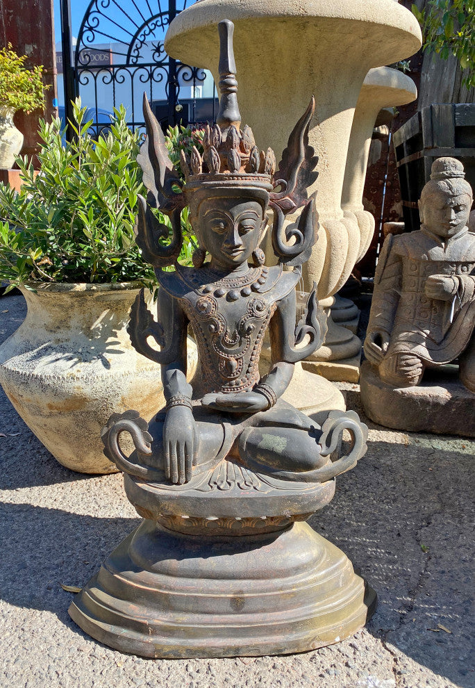 Consigned Thai Bronze Buddha Statue