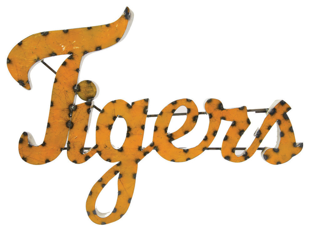 Missouri Tigers Recycled Metal Wall Decor