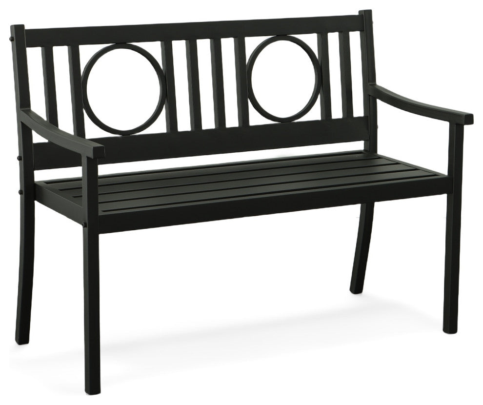 Grammercy Outdoor Bench - Black