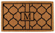 Pantera Monogram Doormat, Extra-Thick 2'x3', Letter M