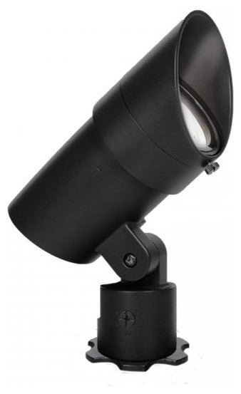 Accent-Light LED 120V Adjustable Beam and Output 3000K, Black