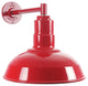 The 12" Westchester Industrial Barn Light with 11" Straight Arm , Red