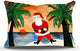 Holiday Pillow Sham, 30"x20", Santa Island