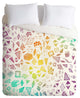 Deny Designs Iveta Abolina Colorful Crystals Duvet Cover - Lightweight