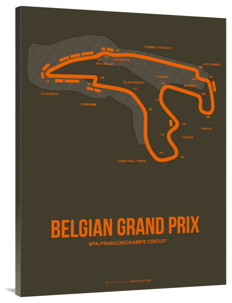 "Belgian Grand Prix 1" Fine Art Print