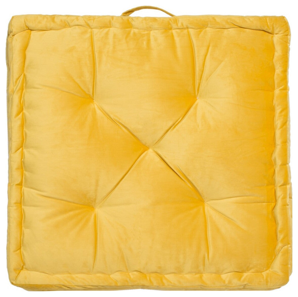 Safavieh Navi Floor Pillow, Yellow