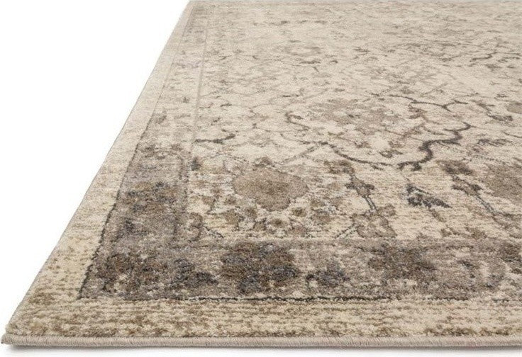 Durable Distressed Century Area Rug, Sand, 5'3"x7'6"