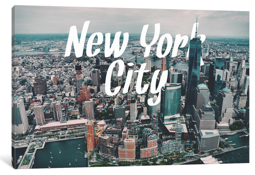 "New York" Print by 5by5collective, 40"x26"x1.5"