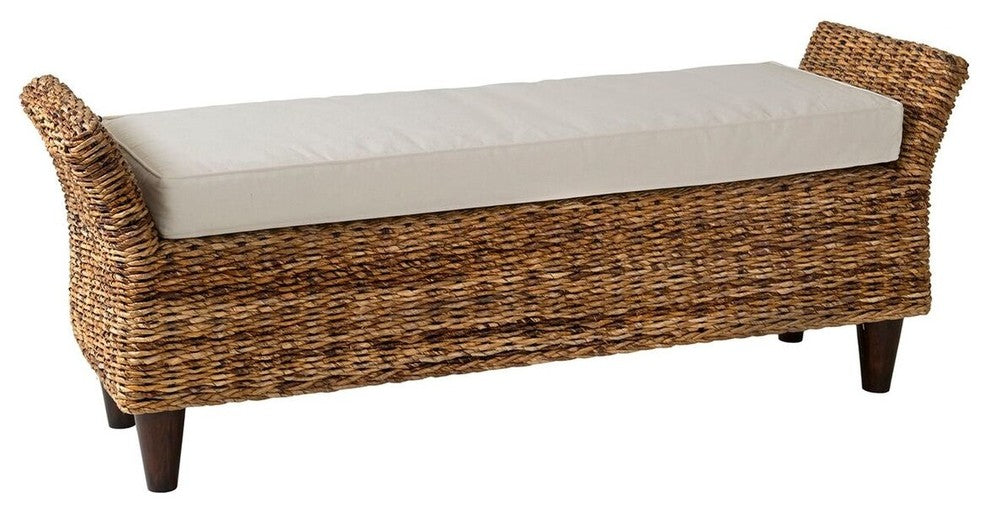 East at Main Cline Brown Abaca Bench