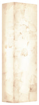 LumenAria Medley 17" LED ADA Alabaster Rocks Wall Sconce