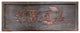 Consigned Original Carved Wood Calligraphy Panel