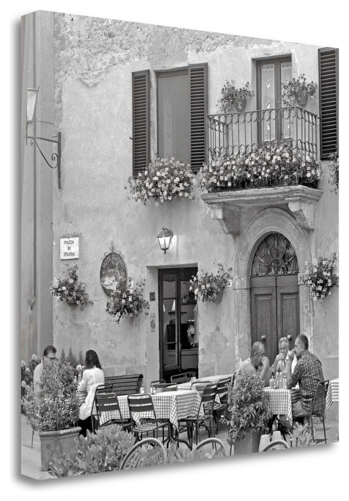 "Tuscan Caffe - 25" By Alan Blaustein, Giclee Print on Gallery Wrap Canvas