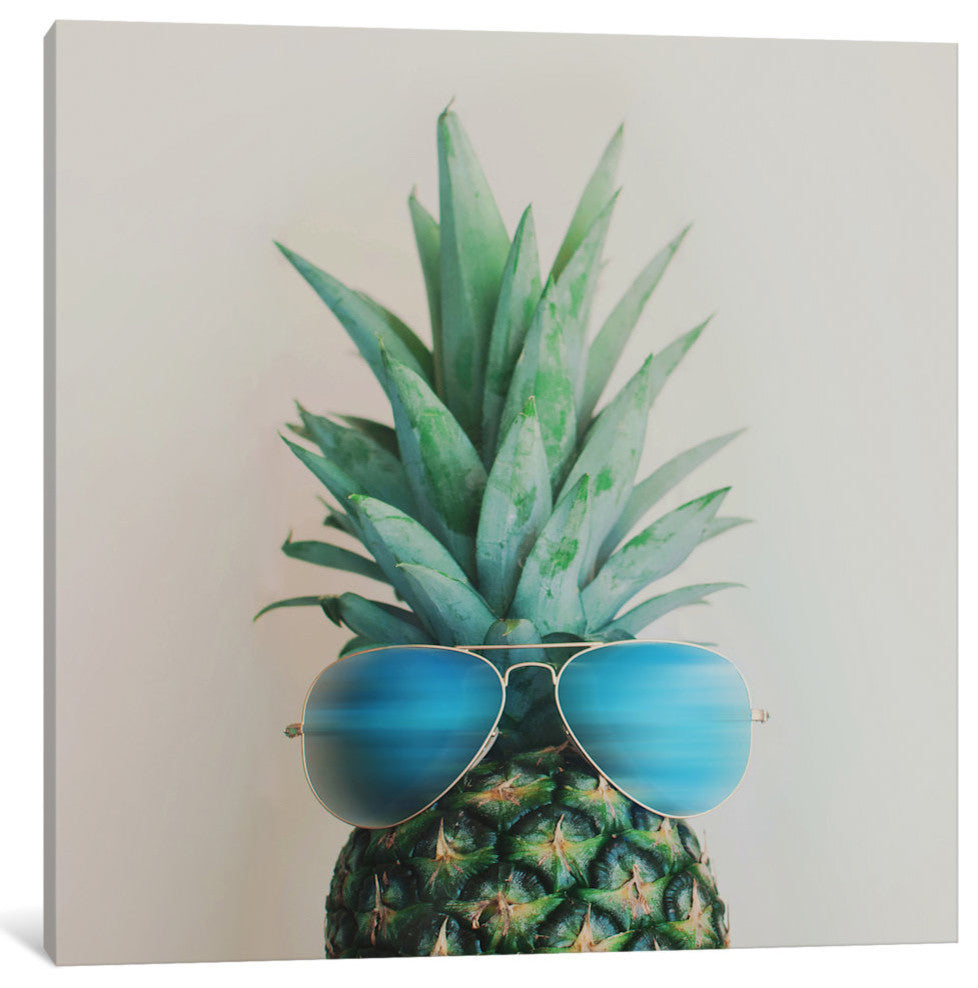 "Pineapple In Paradise" by Chelsea Victoria, 26x26x1.5