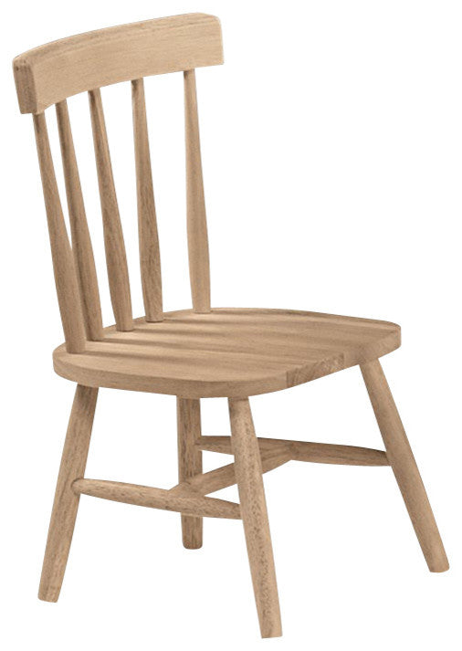 International Concepts Unfinished Tot's chair (set of 2)