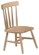 International Concepts Unfinished Tot's chair (set of 2)