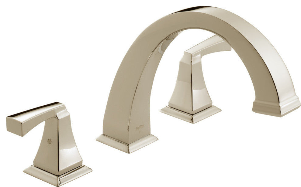 Delta Dryden Roman Tub Trim, Polished Nickel, T2751-PN