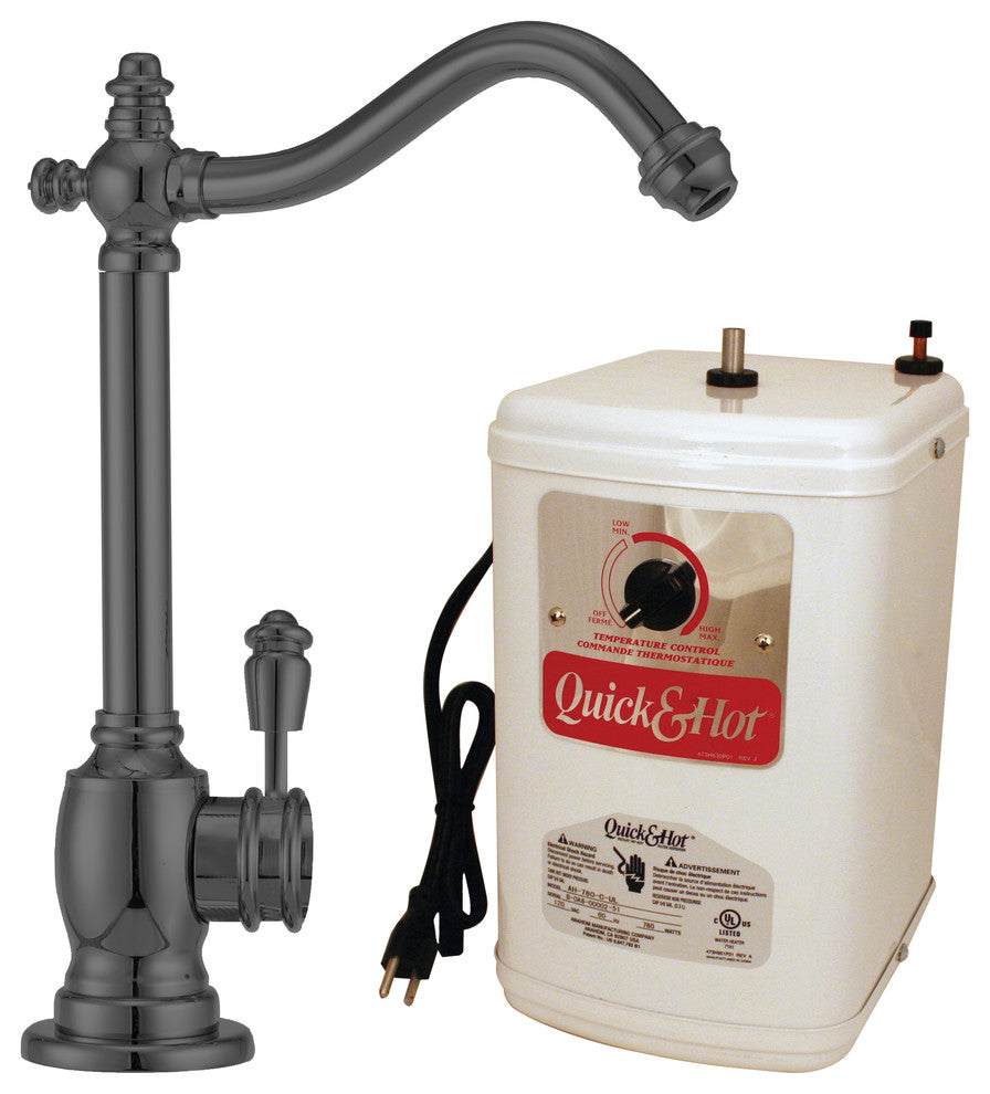 Victorian 1-Handle Water Faucet With Instant Hot Tank In Oil Rubbed Bronze