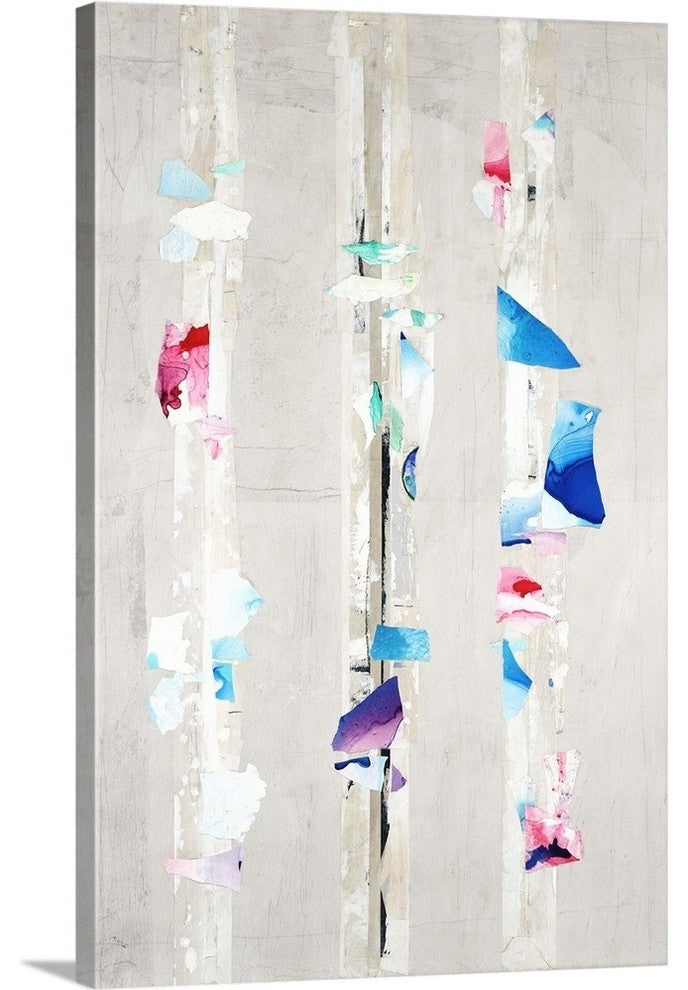 "Synchrony I" Wrapped Canvas Art Print, 20"x30"x1.5"