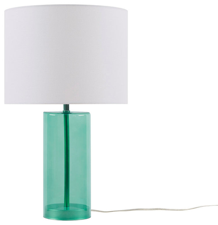 510 Design Neonova Glass Table Lamp, Blue