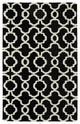 Kaleen Hand-Tufted Revolution Black Wool Rug, 9'6"x13'