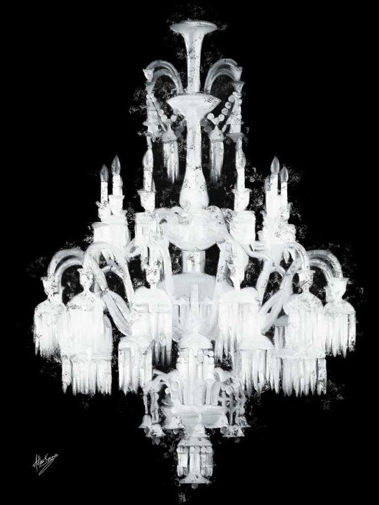 "Chandelier" Fine Art Canvas Print, 54"x72"
