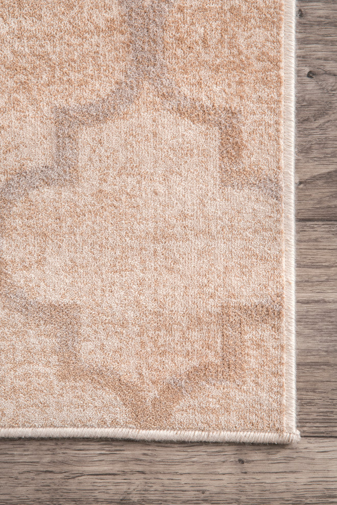 Nuloom Transitional Trellis Rug, Ivory 5'2"x8'