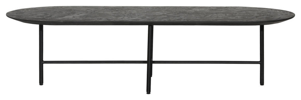 Oval Black Nueve Coffee Table
