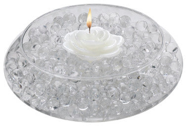 Deco Beads 8-Ounce Jar, Clear