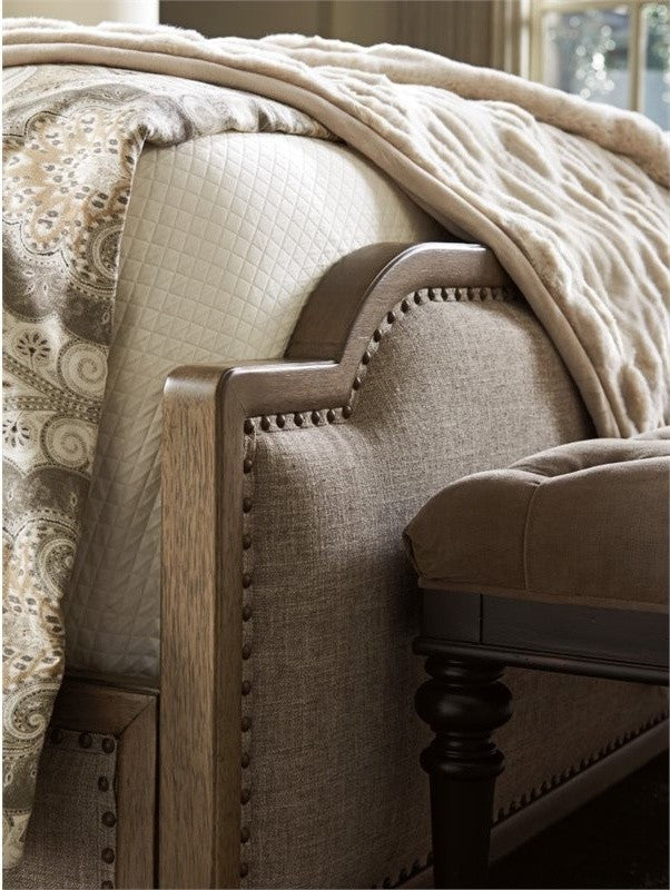 Stone Harbour Upholstered Bed 5/0 Queen