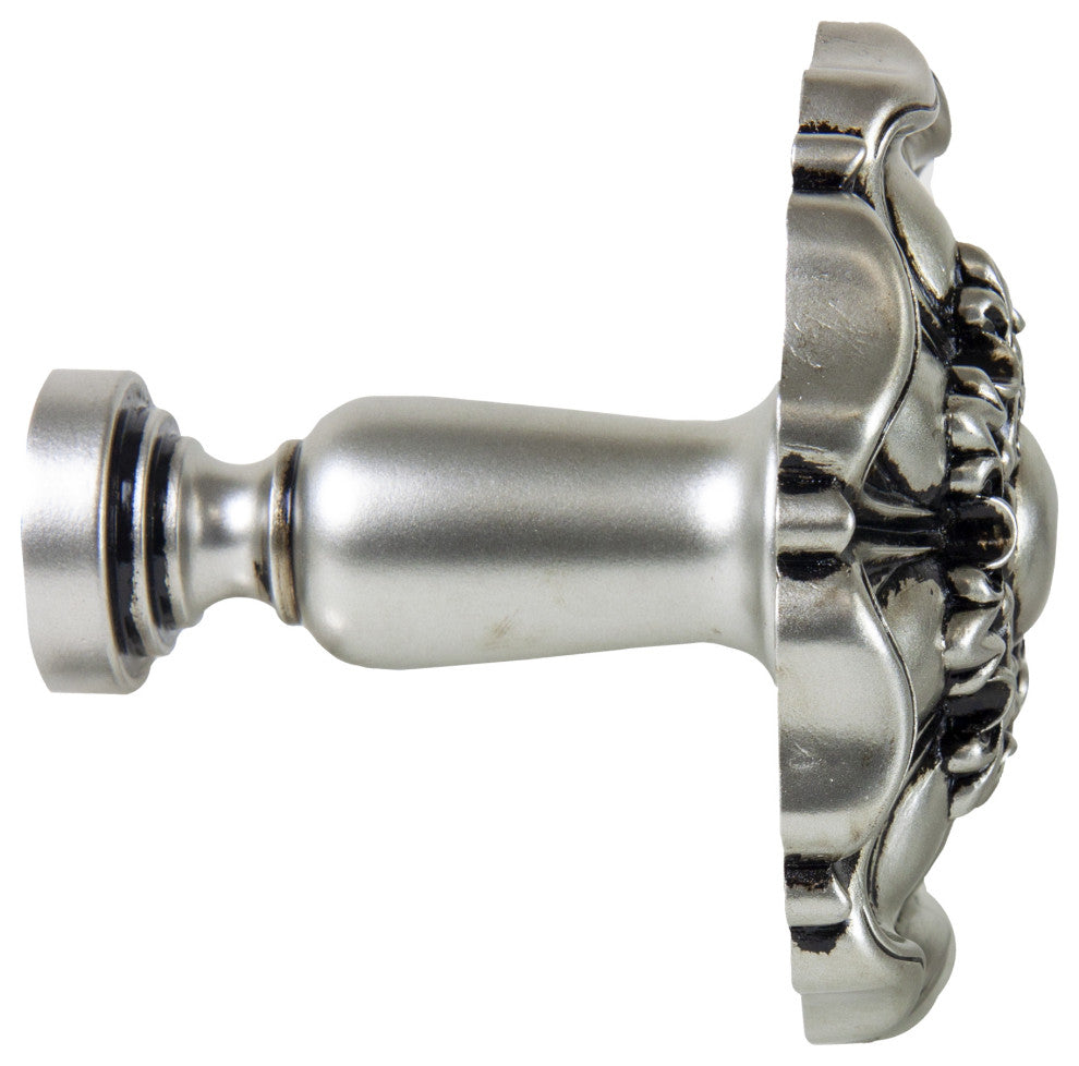 Central Design Products - Sally Tie Back Pair, Satin Nickel