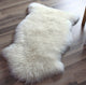Genuine Sheepskin Rug, Ivory, Single Pelt