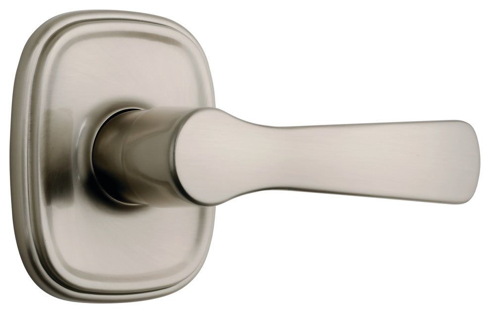 Brinks Alwood Dummy Lever, Satin Nickel