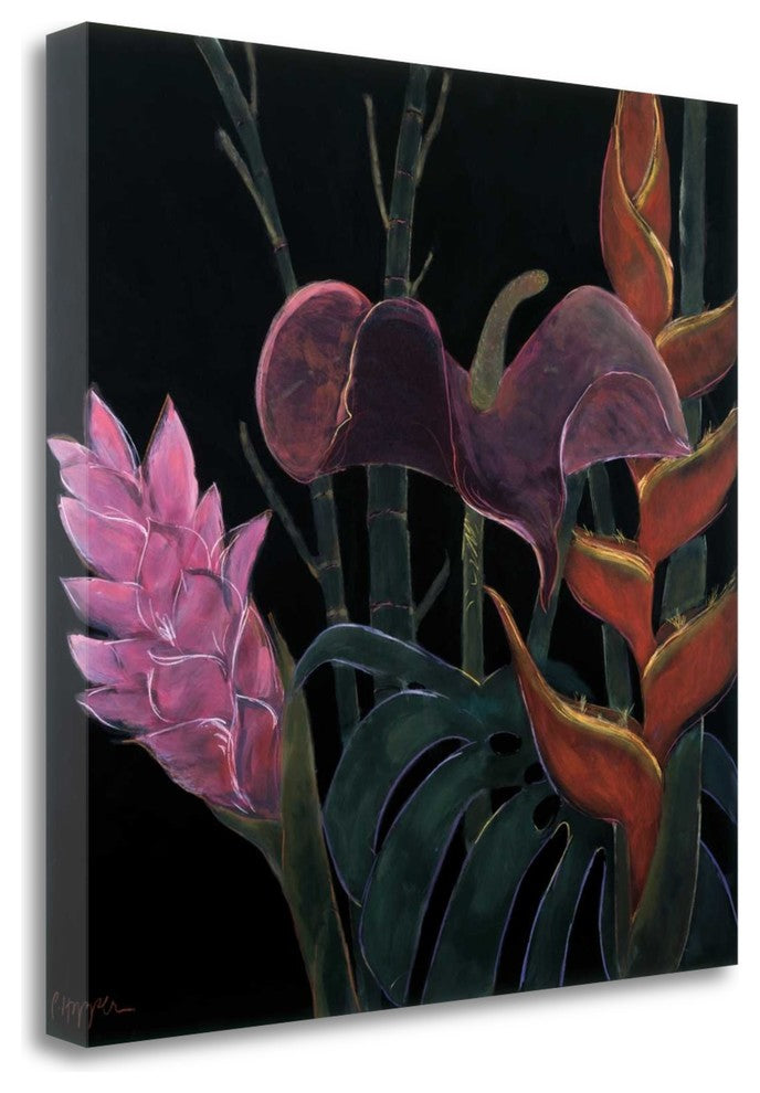 "In Bloom I" By Pegge Hopper, Giclee Print on Gallery Wrap Canvas, Ready to Hang